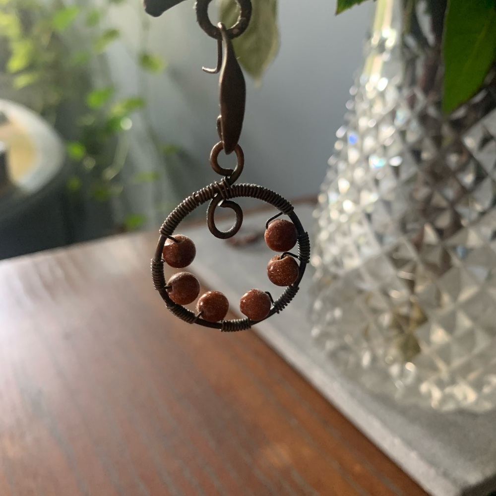 Circular Dangle Earrings - image 4